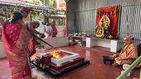Rudra Homa (15 July 2026). Picture Courtesy: Shri Chandrashekhar Padubidri and Shri Narayan Kadle